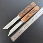 Outdoor Messer mit feststehender Klinge - Wood Set