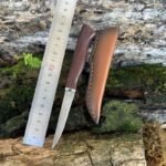 Outdoor Messer mit feststehender Klinge - Wood