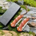 Outdoor Messer mit feststehender Klinge - Wood Set