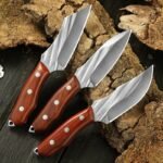 Outdoor Messer mit feststehender Klinge - Wood Set
