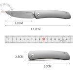 Outdoor EDC Klappmesser - Stonewashed