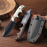 Outdoor Messer mit feststehender Klinge - Wood