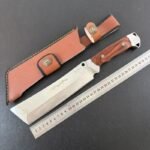 Outdoor Messer mit feststehender Klinge - Wood